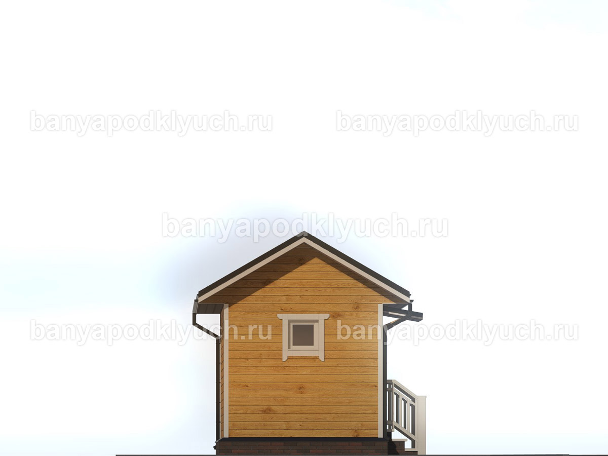 Баня из бруса 6x3 м Баня из бруса 6x3 м